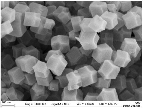 Preparation method and application of modified ZIF-8/GO composite membrane