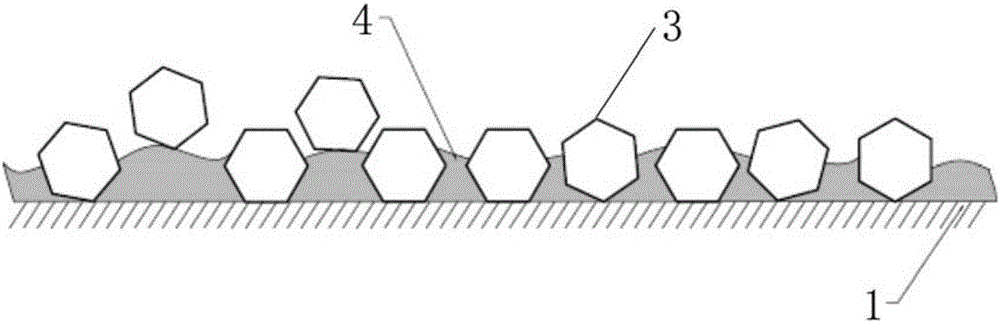 Method for preparing electroplated diamond grinding wheel with orderly arranged abrasive materials