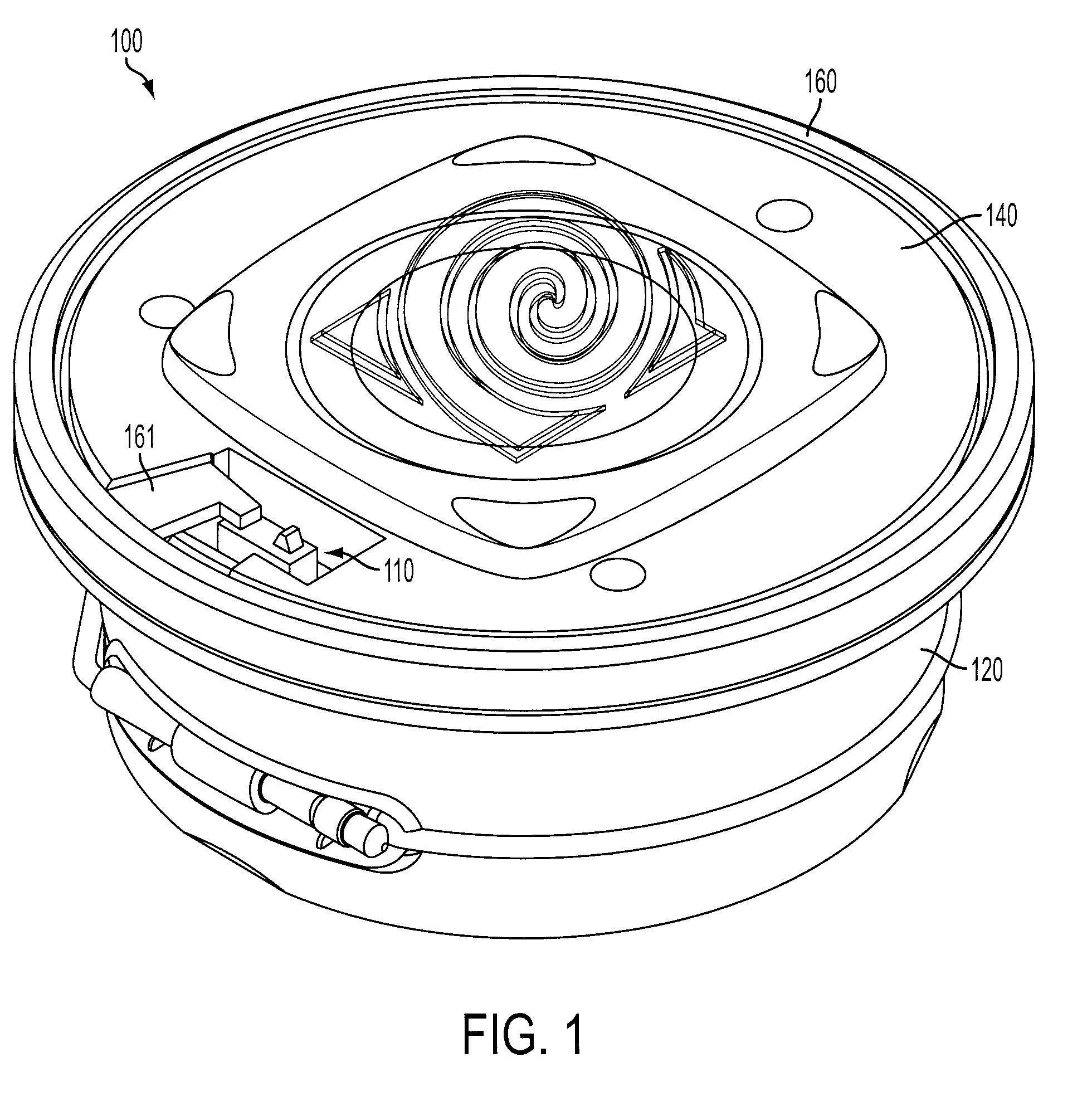 Twistable ring speaker control