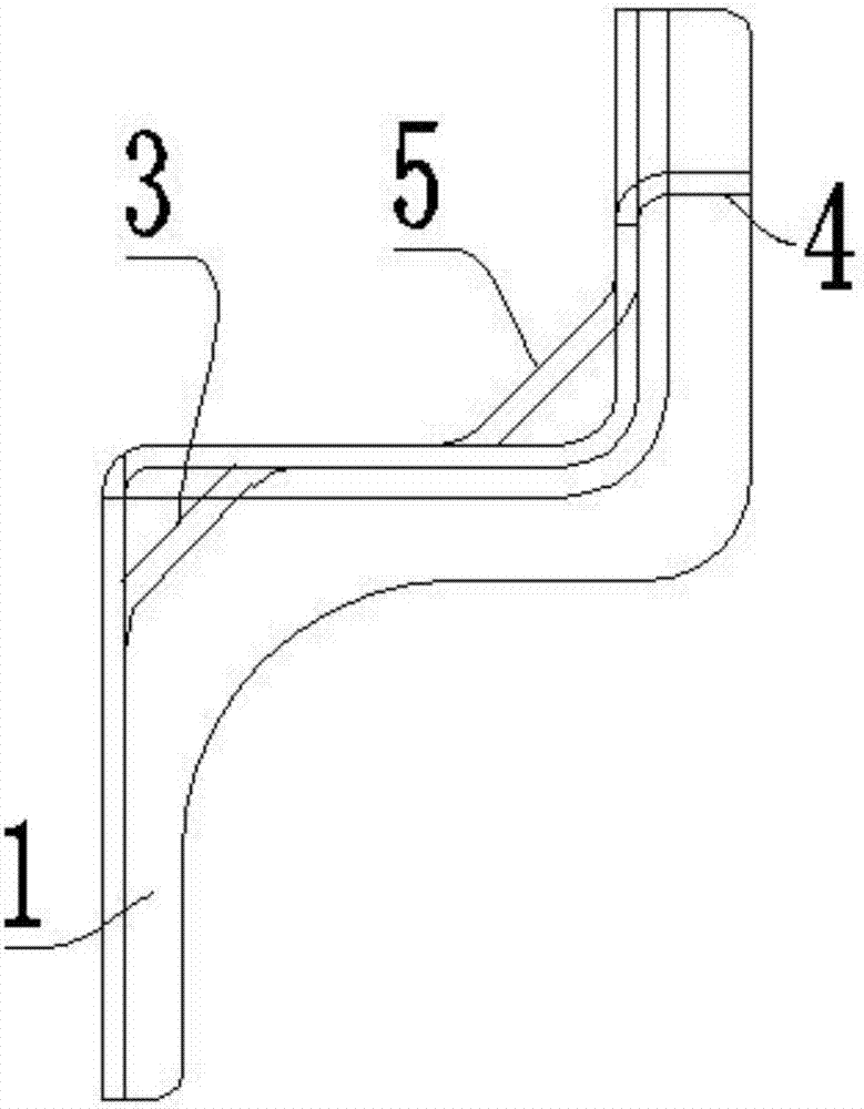 Expansion water tank support