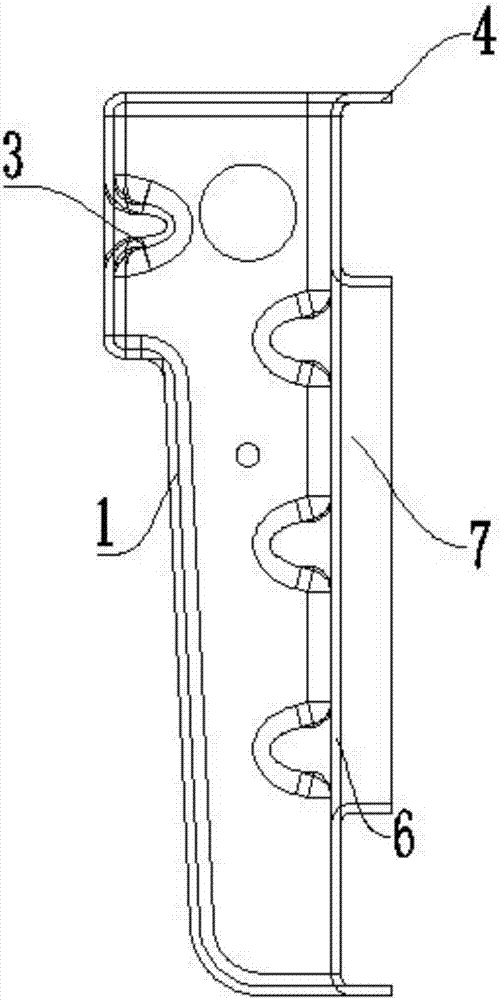 Expansion water tank support