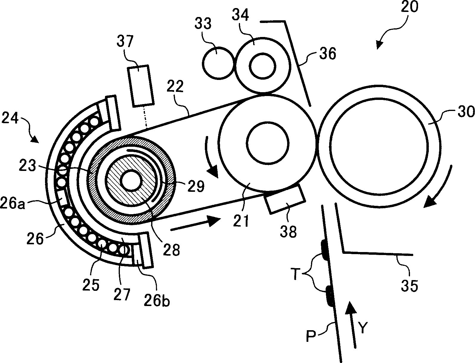 Image fixing apparatus image forming apparatus using the same