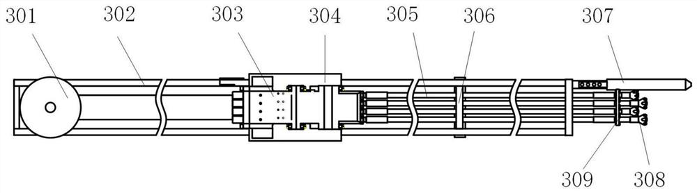 A rock drilling jumbo and a tunnel excavation method for reducing surrounding rock disturbance