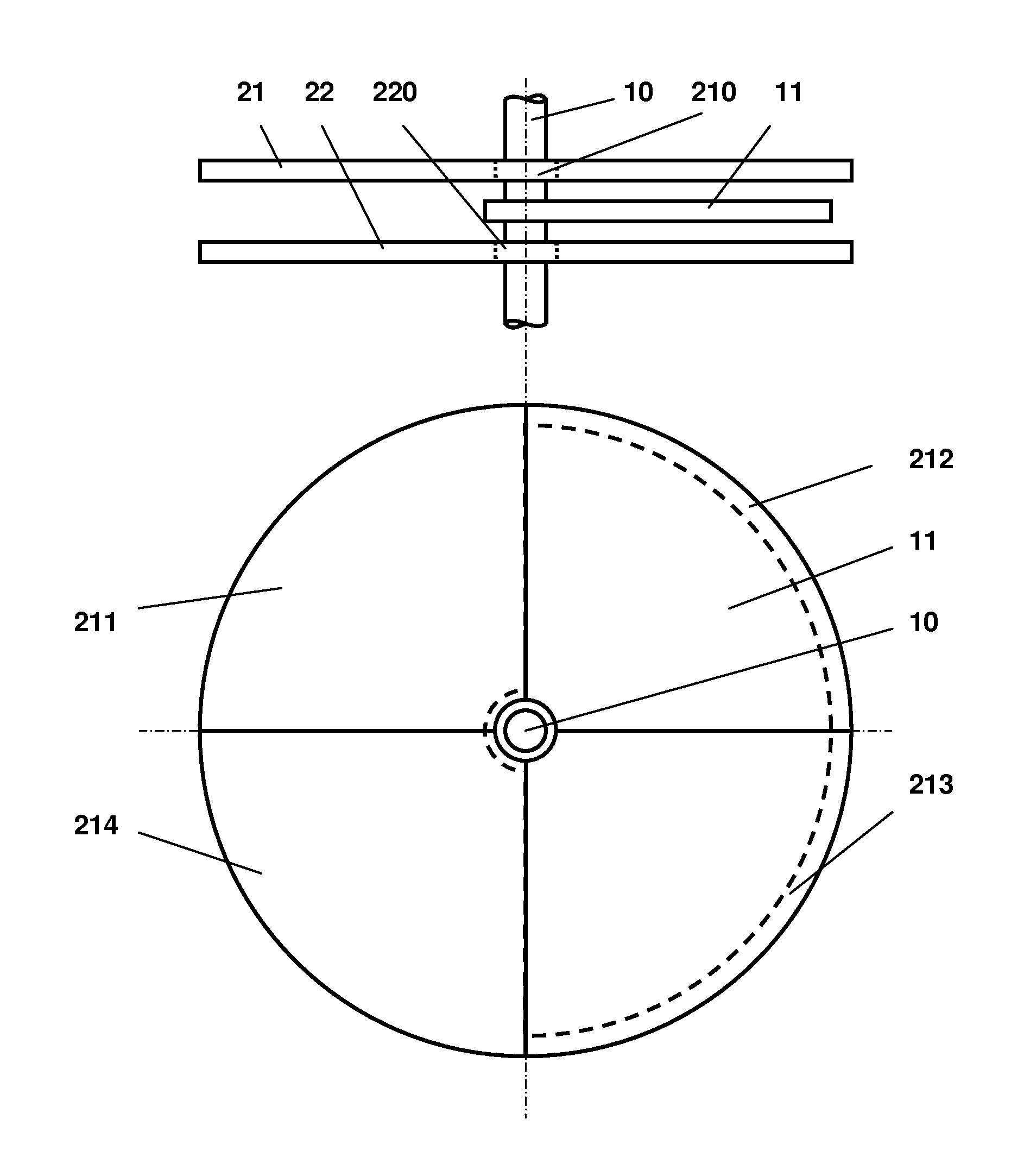 Sensor arrangement for contactless determination of the instantaneous angular position of a shaft