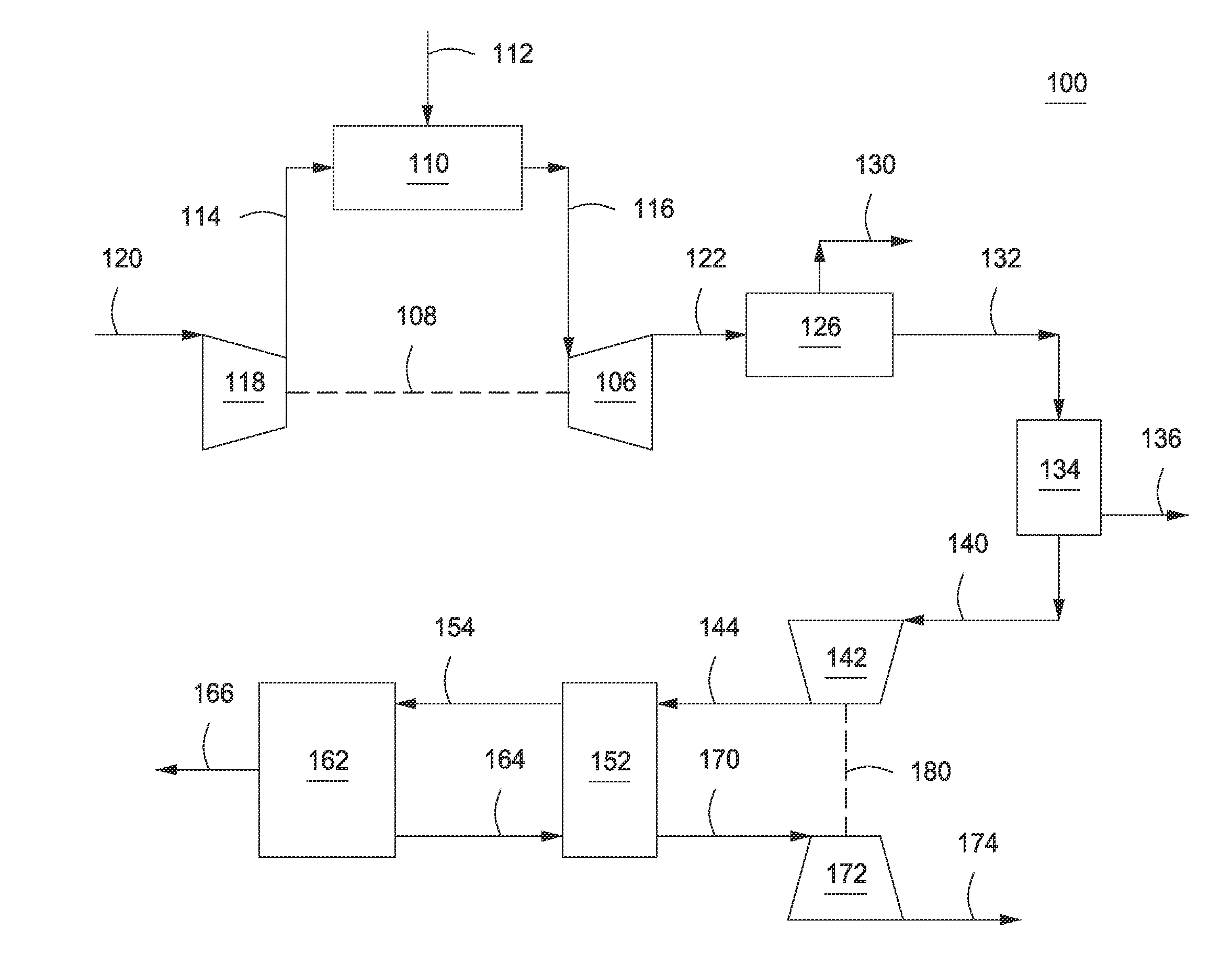 Systems and Methods For Carbon Dioxide Capture In Low Emission Turbine Systems