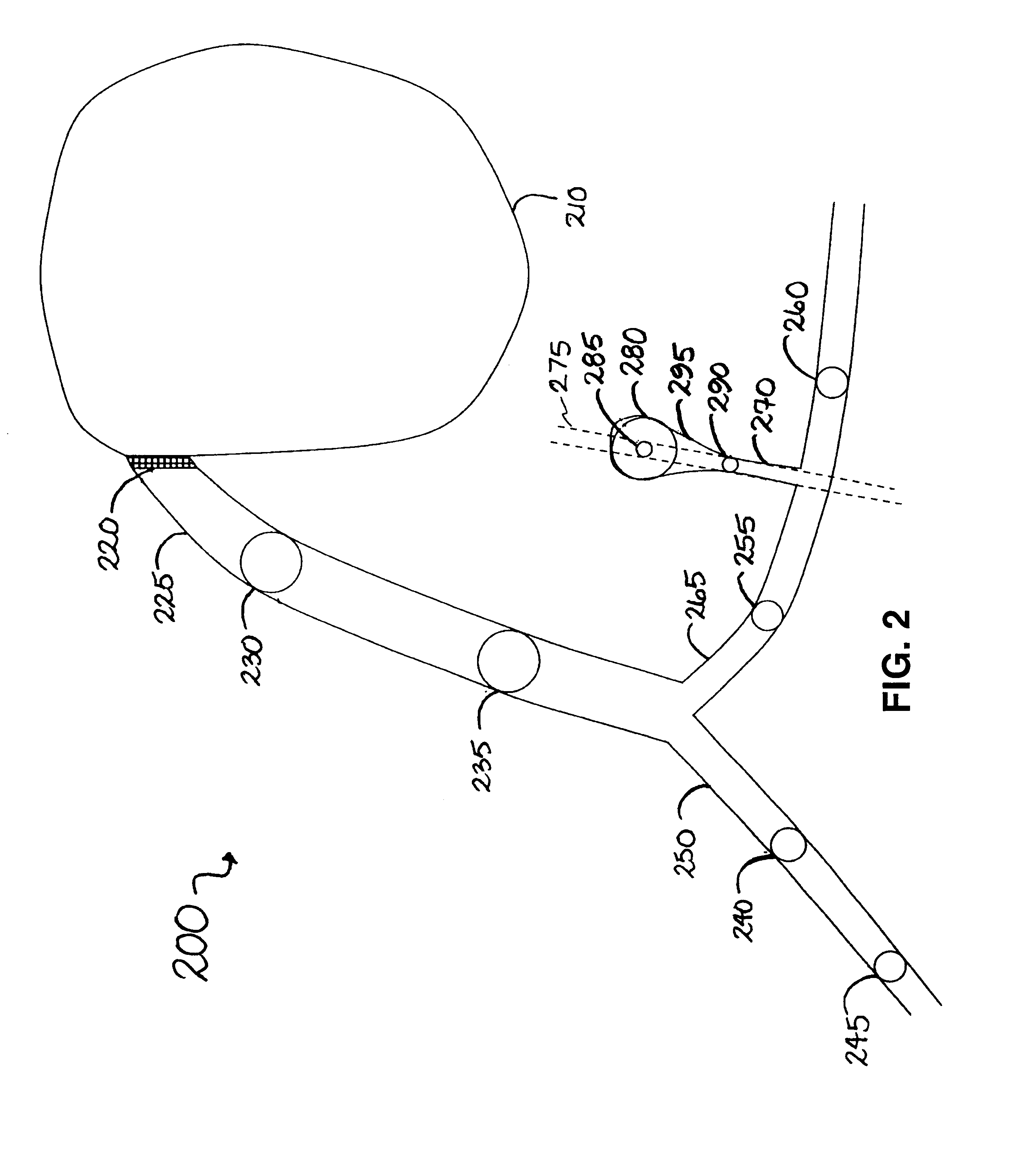 Vessel segmentation with nodule detection