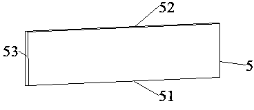 Horizontal type refrigeration display cabinet structure and refrigeration device applying same