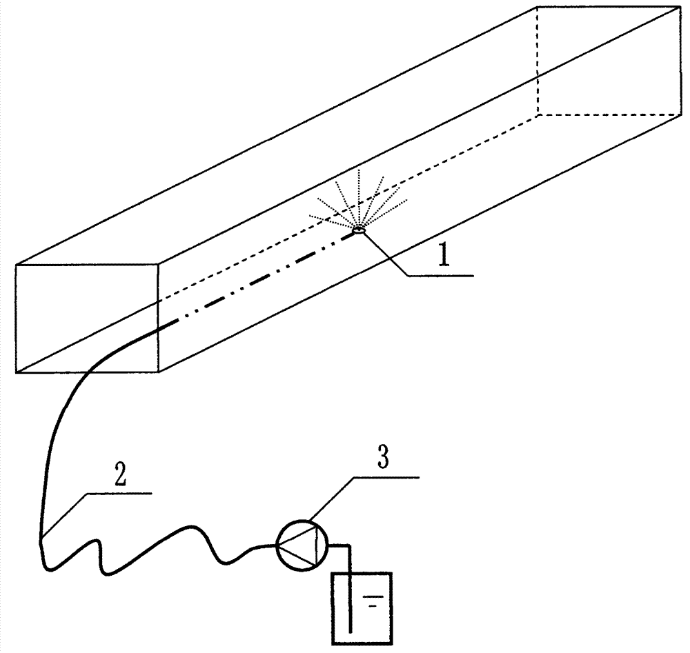 Air conditioner vent pipe cleaning method