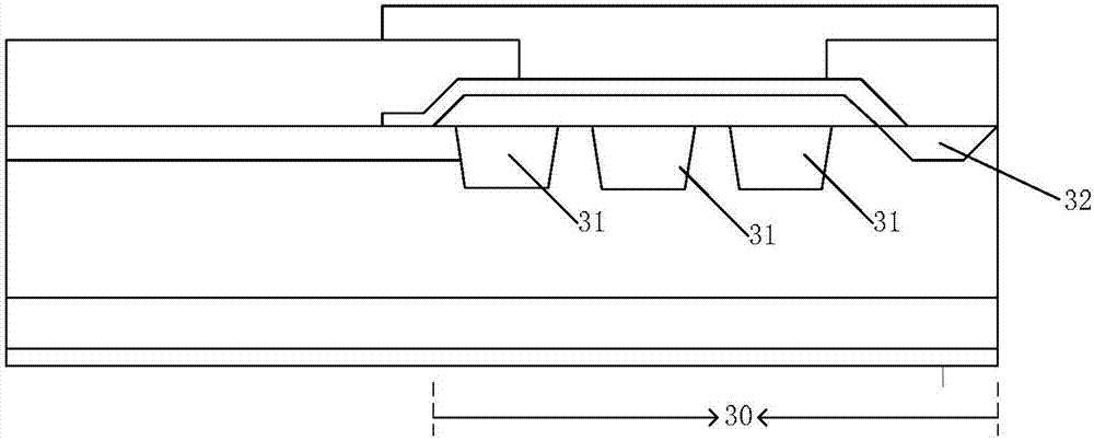 Terminal structure of FRD (Fast Recovery Diode) chip, preparation method thereof and FRD chip provided with terminal structure