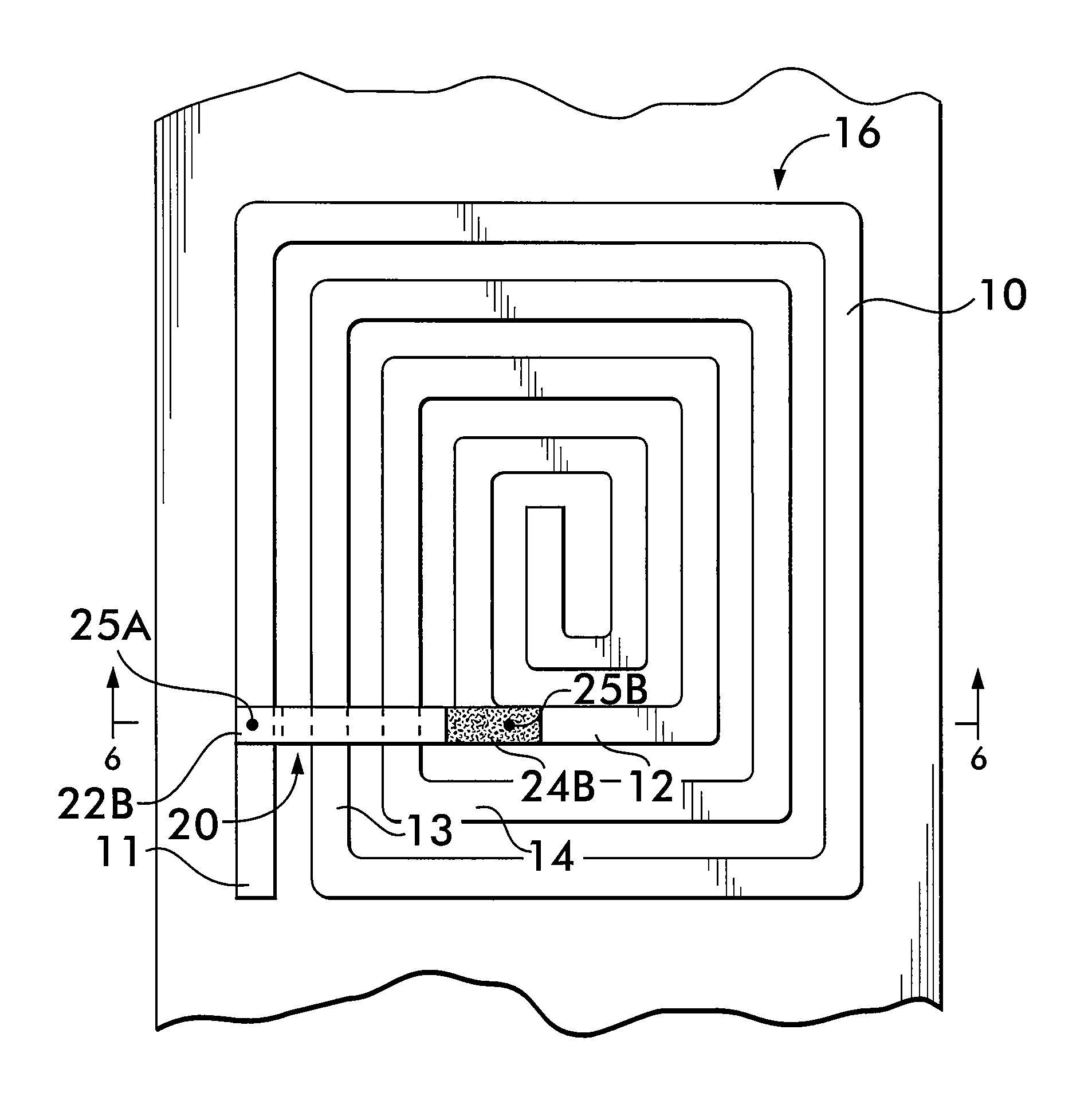 Capacitor strap