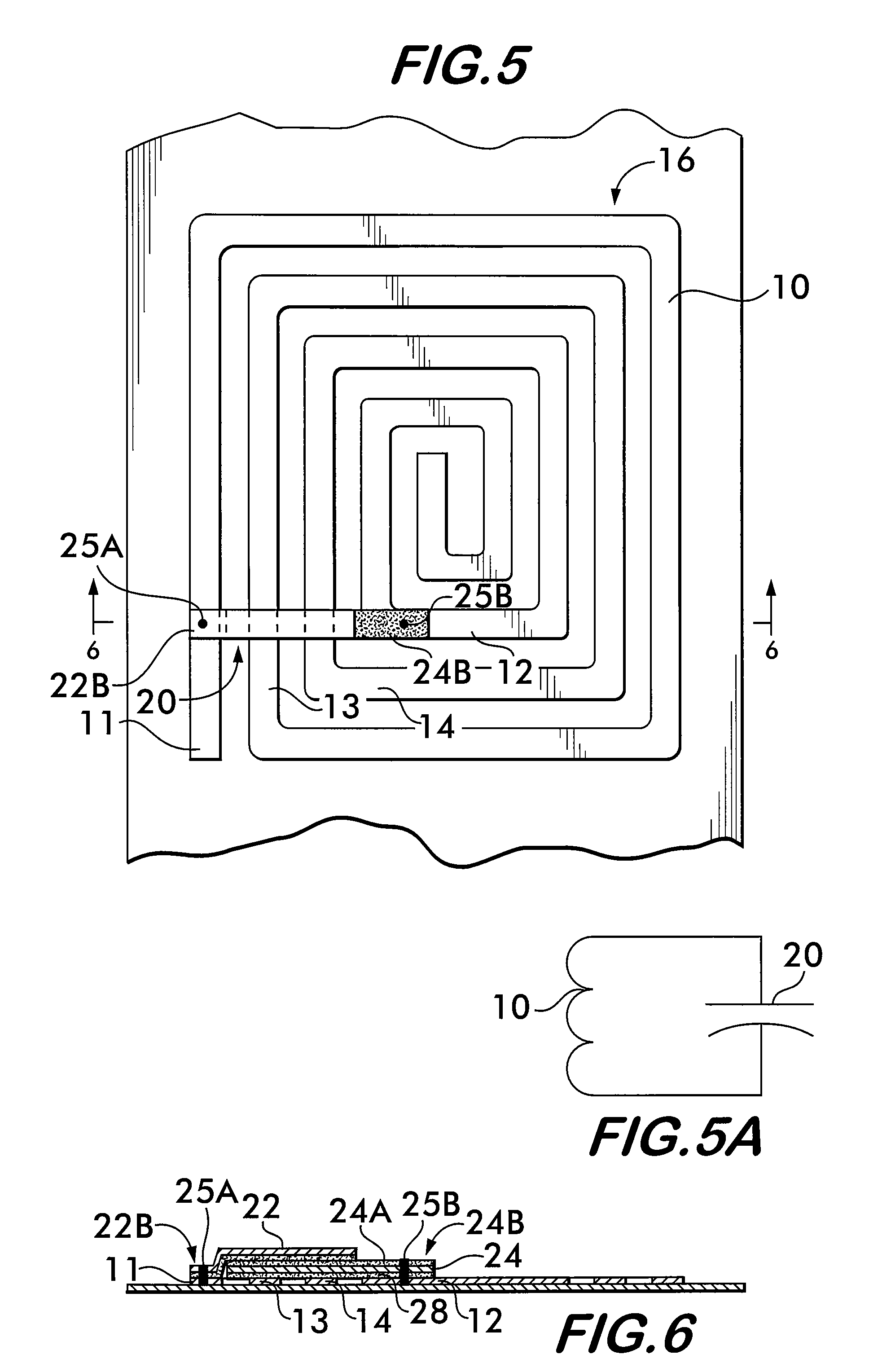 Capacitor strap