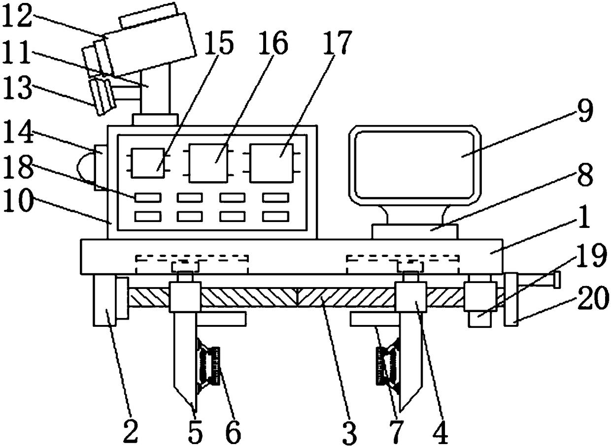 Mold monitoring device and working method thereof