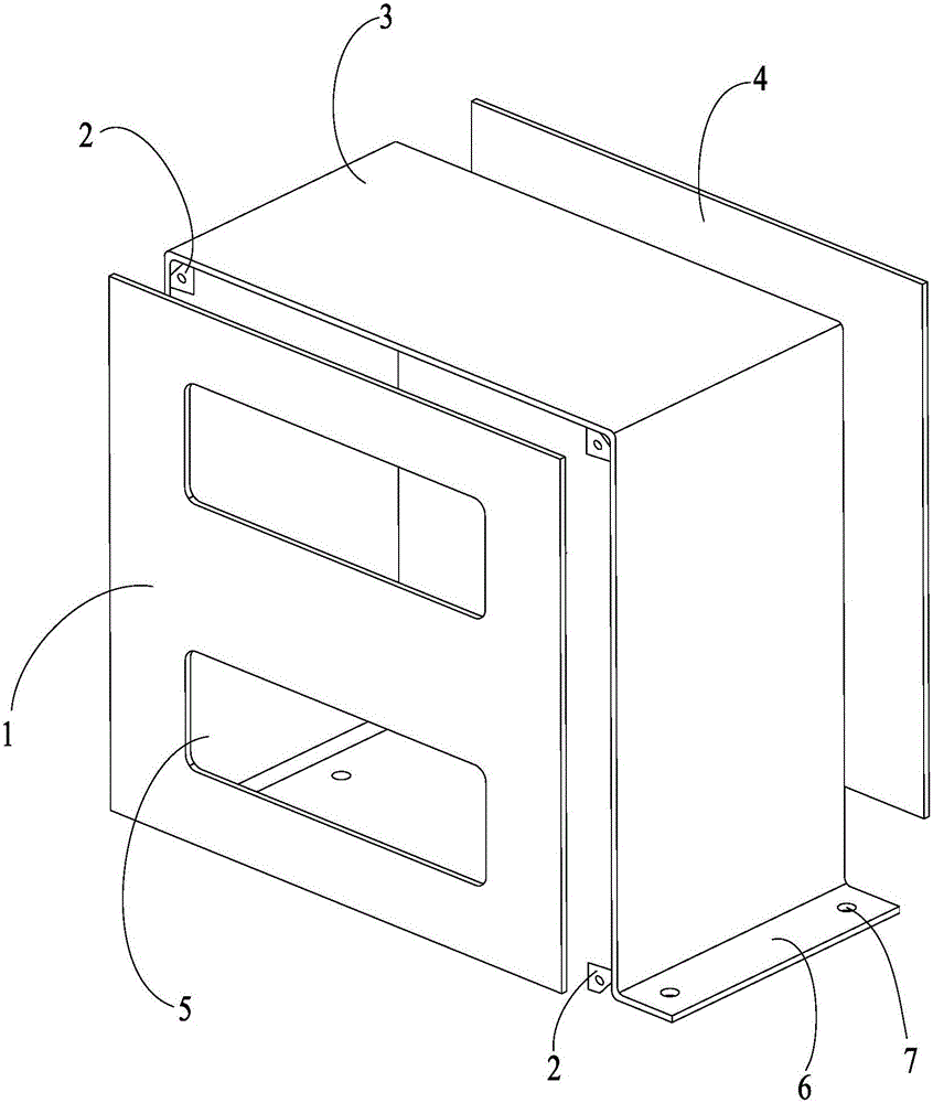 Heating joint fixing mechanism of vehicle acoustic part mold