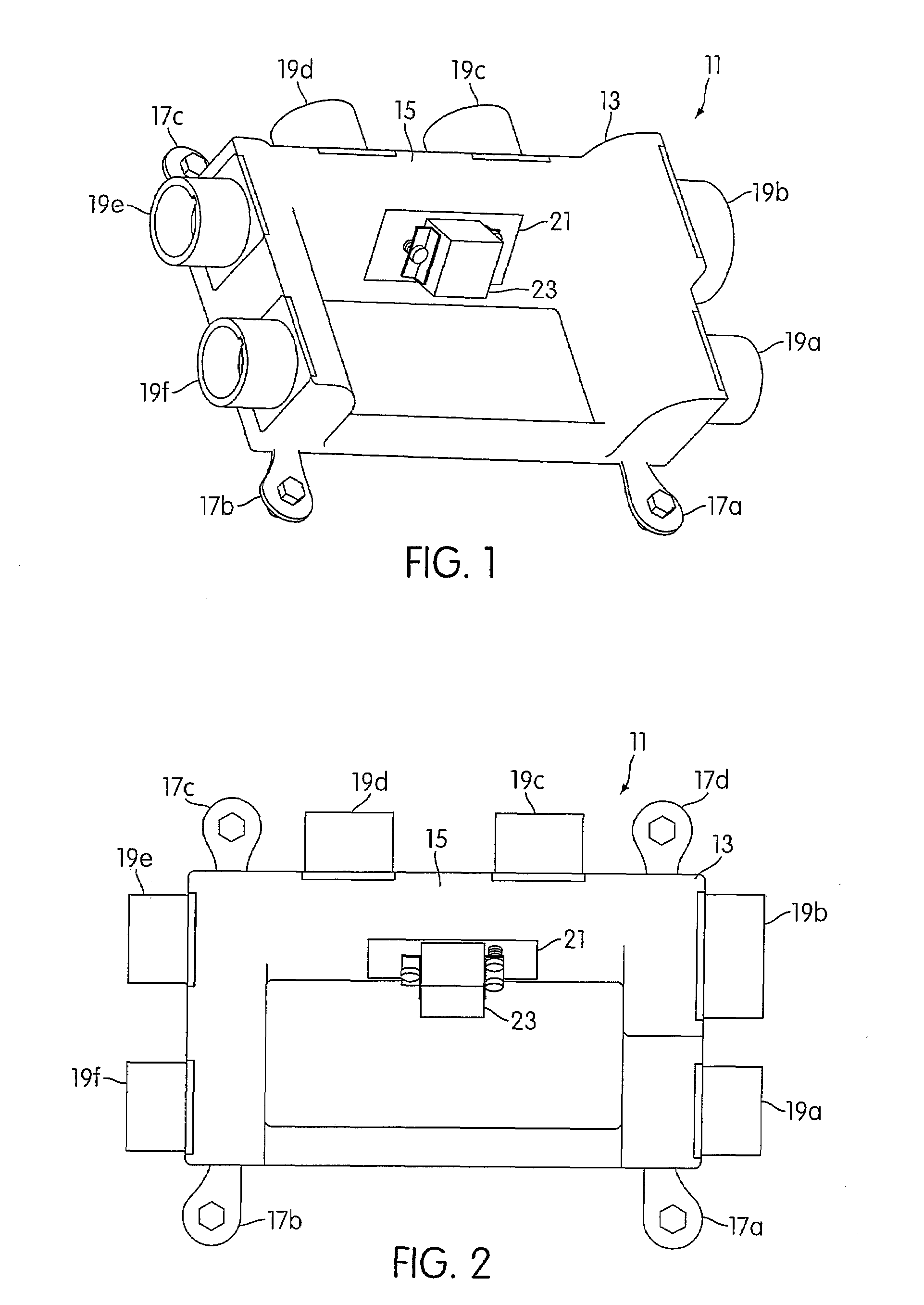 Molded electronic assembly