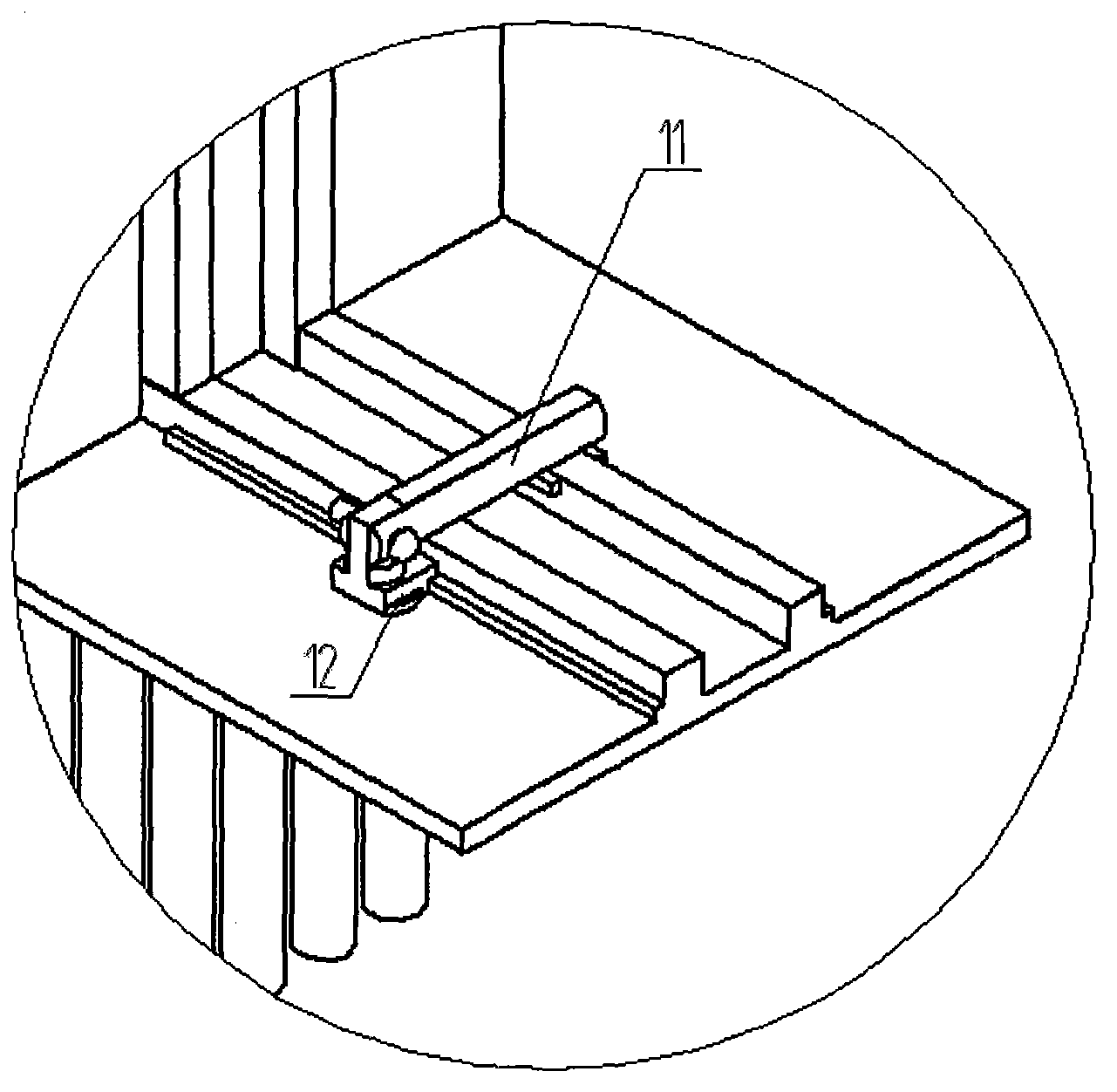 Vertical bicycle stand