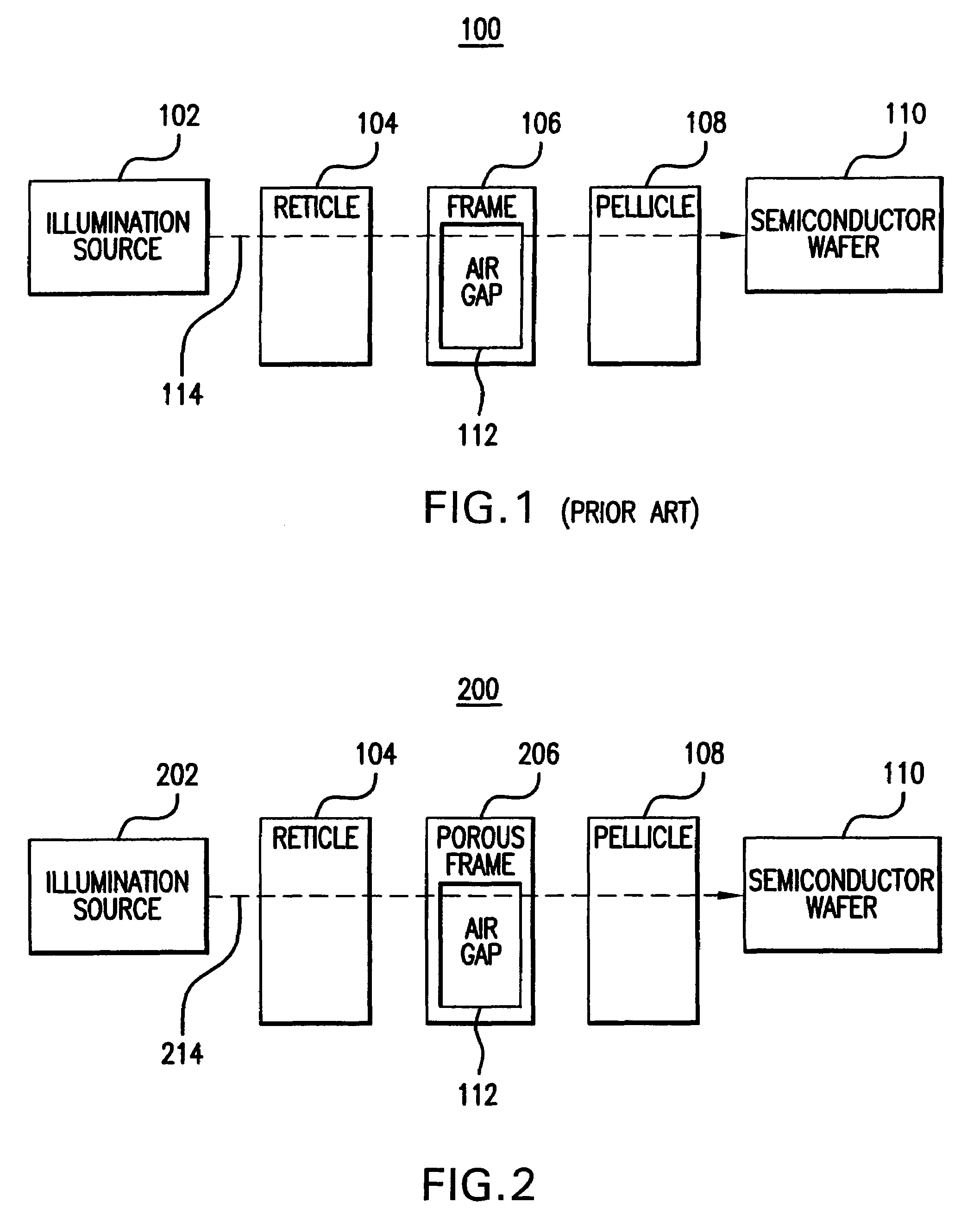 Method and system for a pellicle frame with heightened bonding surfaces