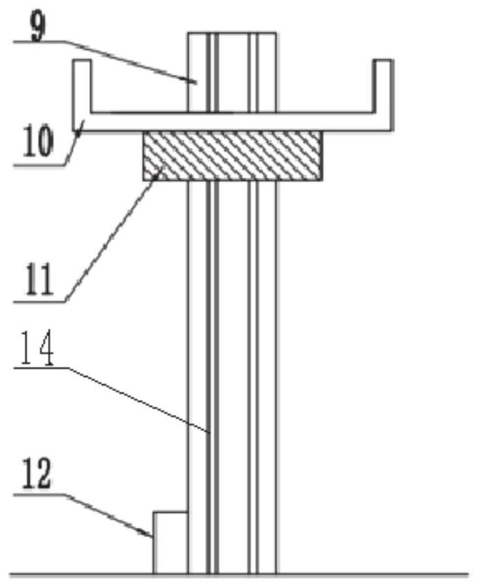 Step-by-step automatic installation device and method for geophone used for TBM excavation detection