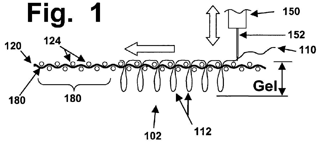 Implants for replacing hyaline cartilage, with hydrogel reinforced by three-dimensional fiber arrays