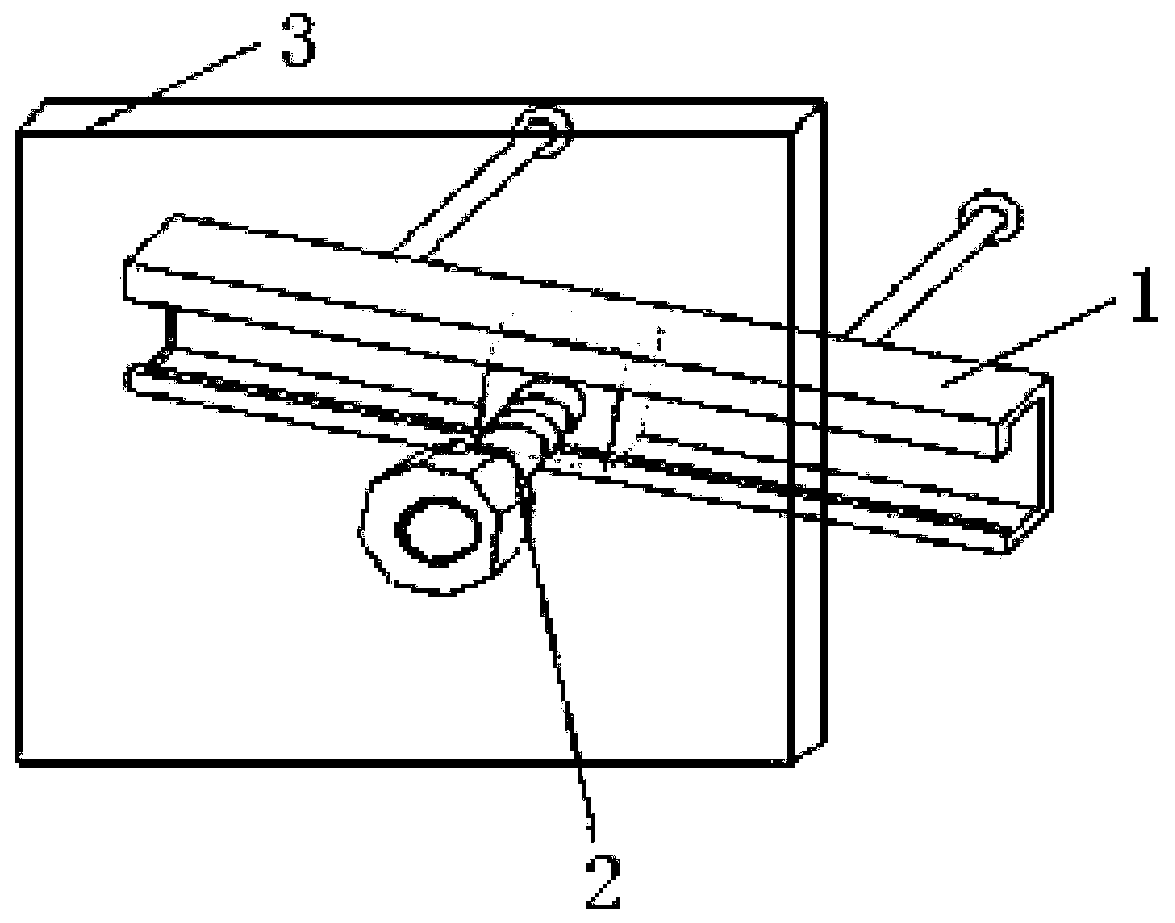 Slot-type embedded part installation method