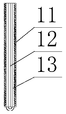 A continuous casting slab longitudinal crack breakout detection and prediction device and its detection method