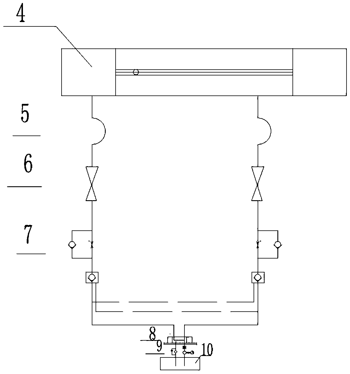 A continuous casting slab longitudinal crack breakout detection and prediction device and its detection method