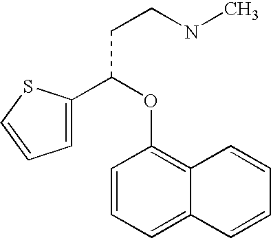 Antidepressant oral liquid compositions