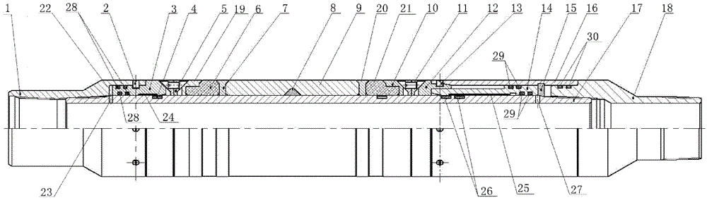 Hydraulic Seat Seal Permanent Openhole Packer and Openhole Completion Isolation Method