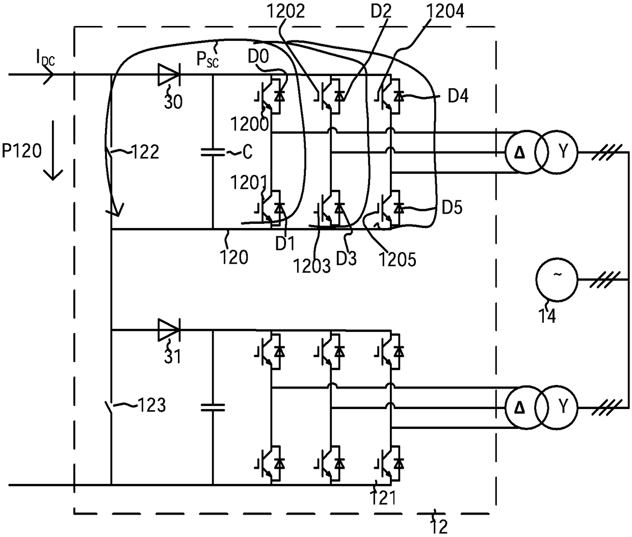 HVDC converter system and control method therefor and HVDC system using the same