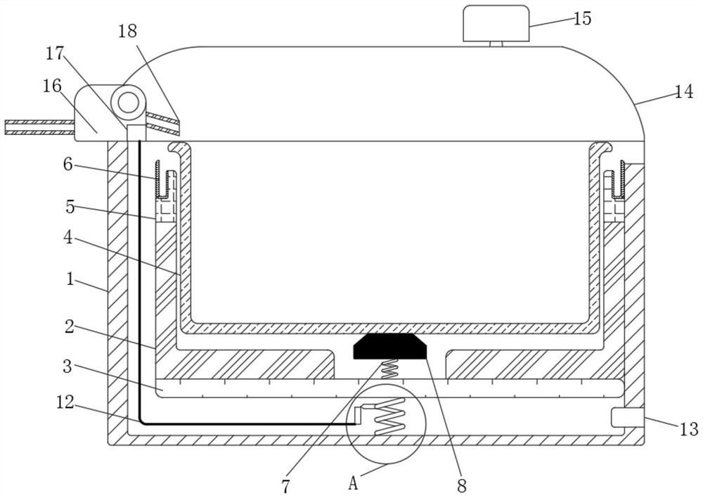 Anti-overflow automatic water adding electric cooker