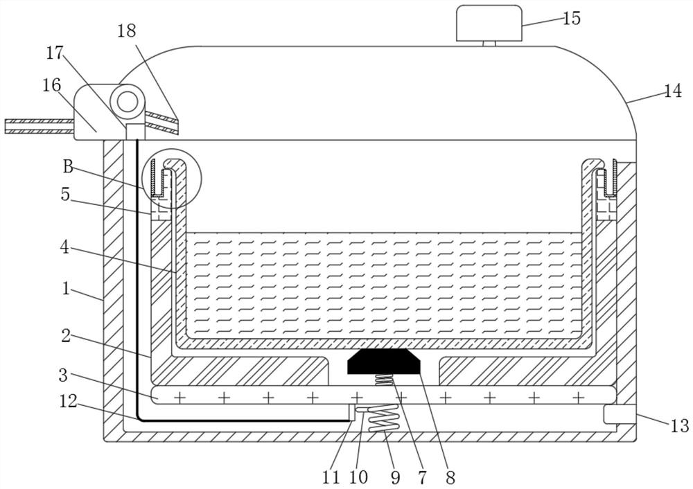 Anti-overflow automatic water adding electric cooker