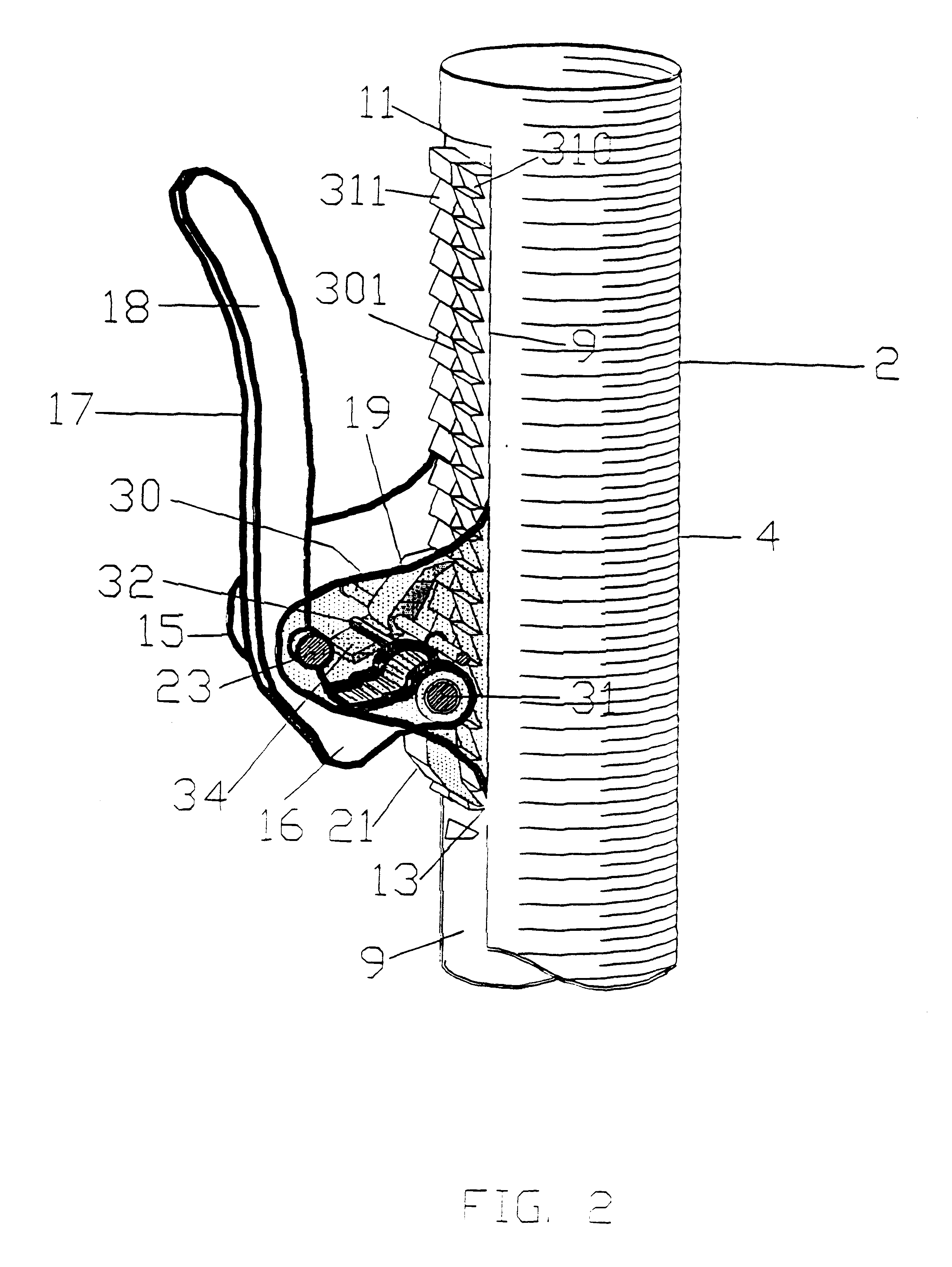 Cardiac resuscitation device for percutaneous direct cardiac massage