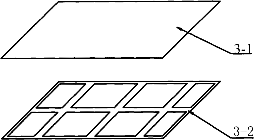 Counter-flow heat exchange core body for fresh air ventilator