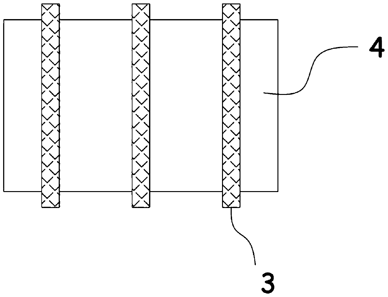 Rapid stamping device for financial accounting