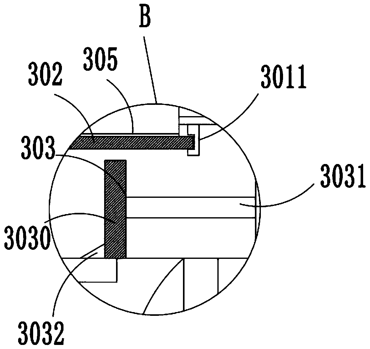 Industrial solid waste recycling cyclic utilization device