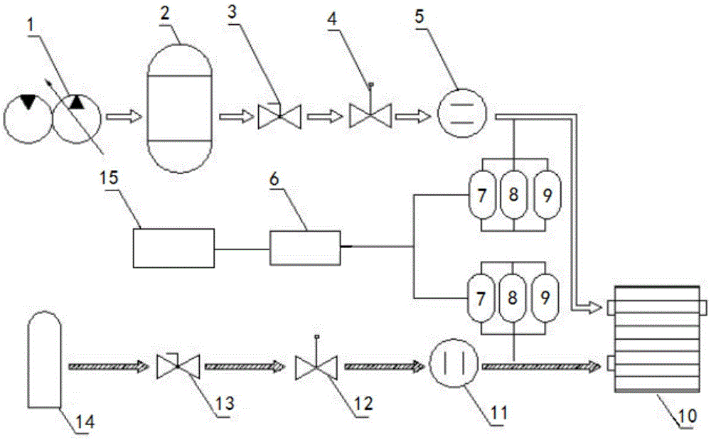 Vehicular fuel battery system and working method thereof