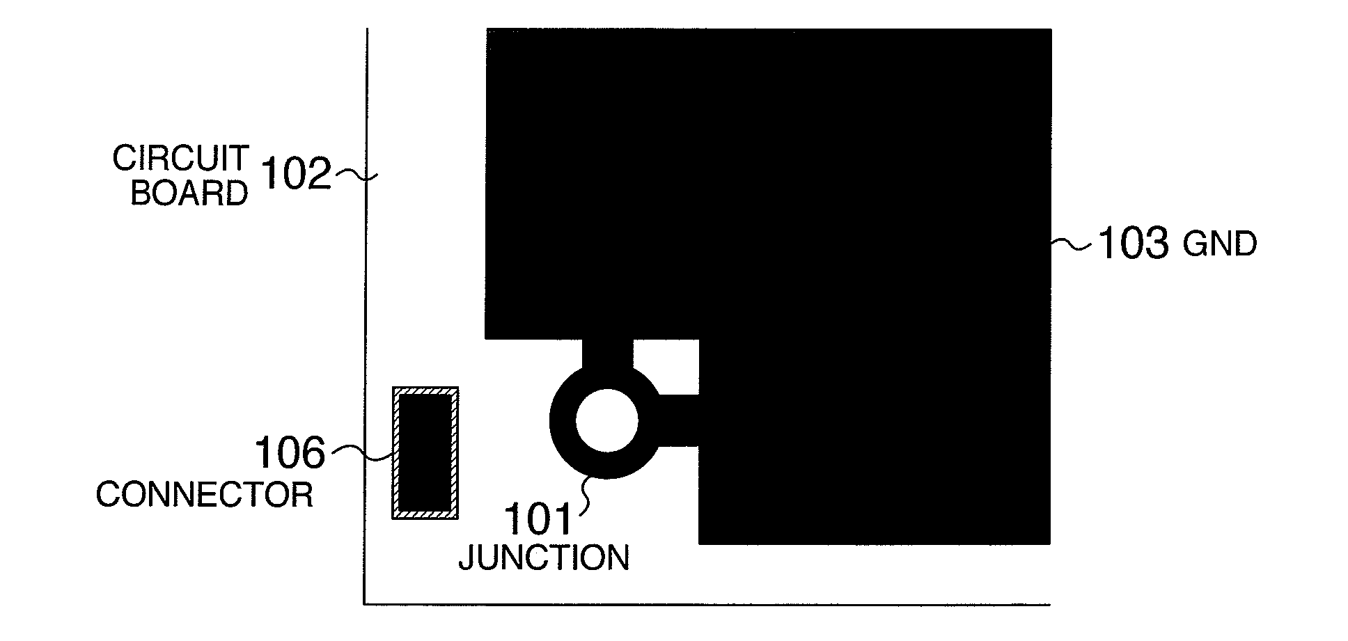 Circuit board having functions for detecting and adjusting junction current or voltage and electronic apparatus having the circuit board