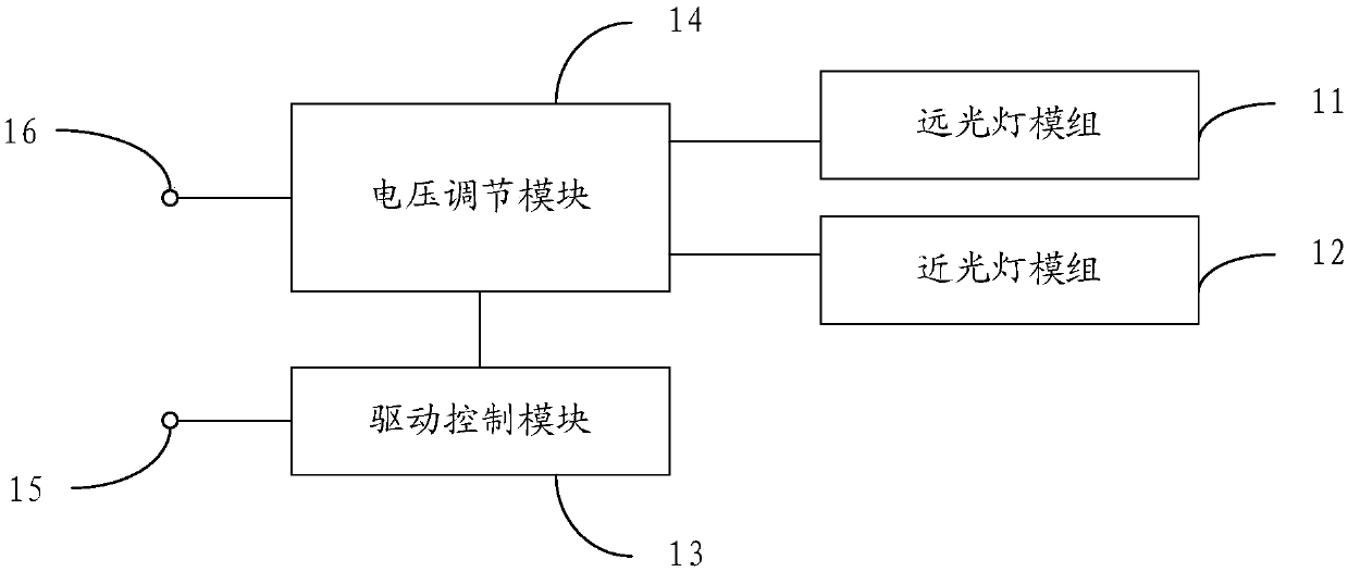 Vehicle lamp driving method and device, and vehicle