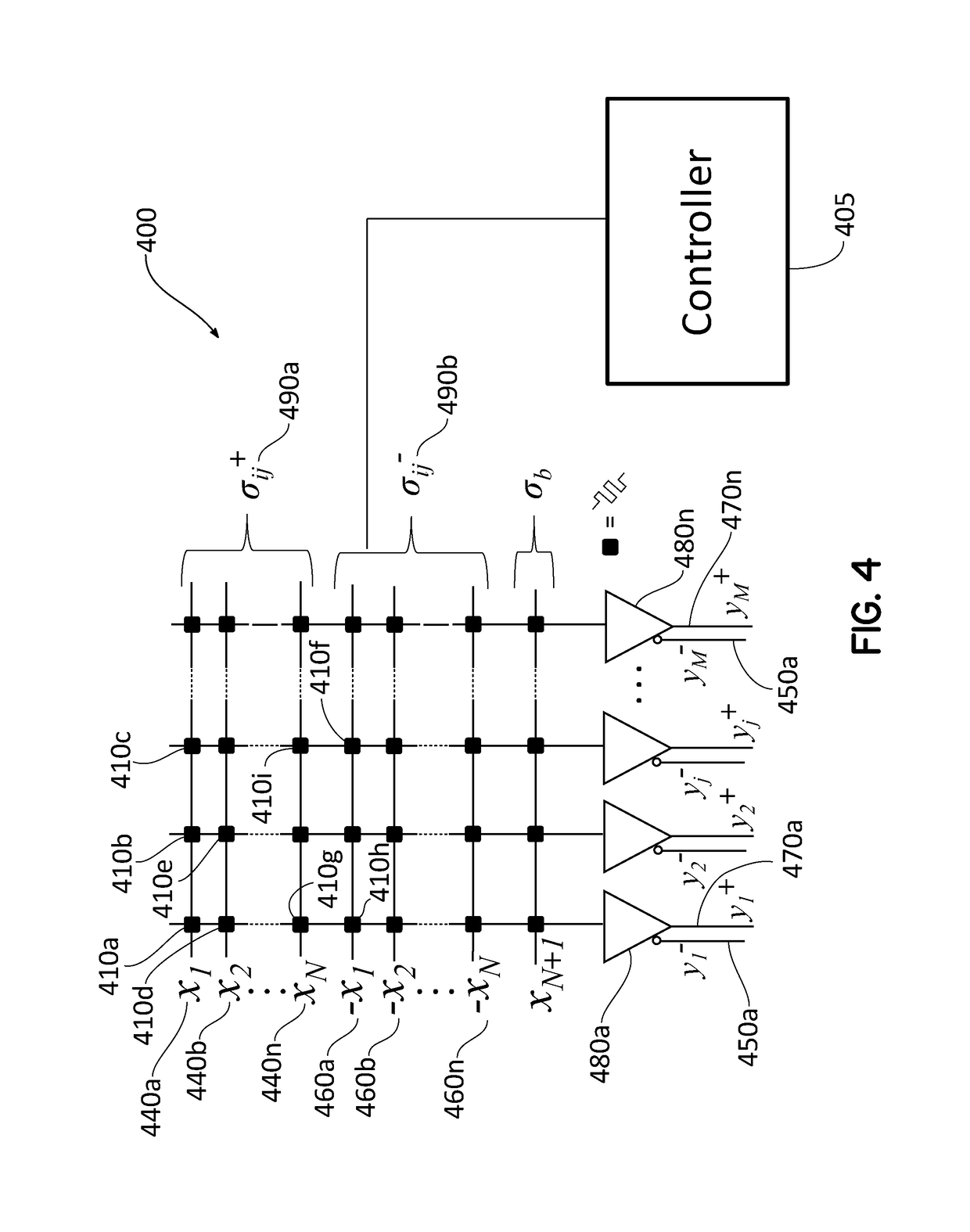 Analog neuromorphic circuits for dot-product operation implementing resistive memories