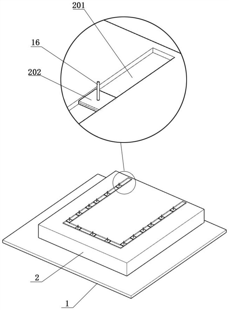 Precast concrete module hoistway for additionally arranging elevator and construction method