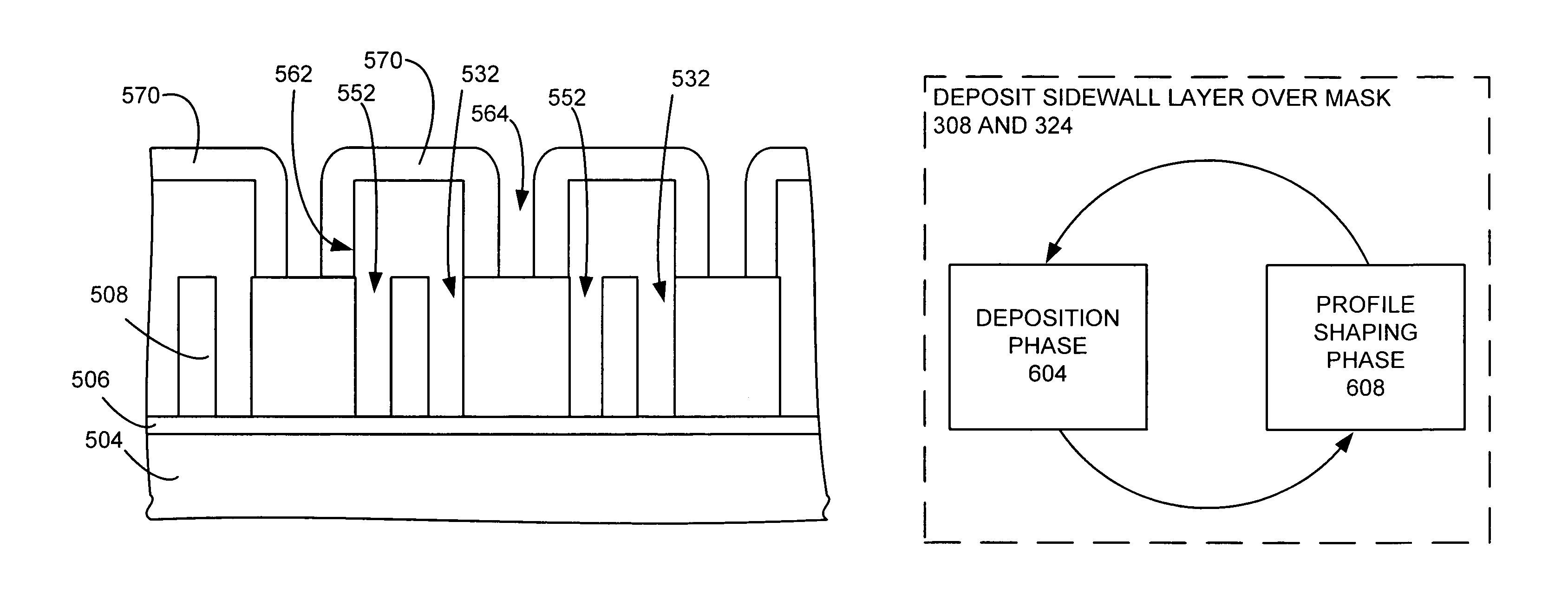 Reduction of feature critical dimensions using multiple masks