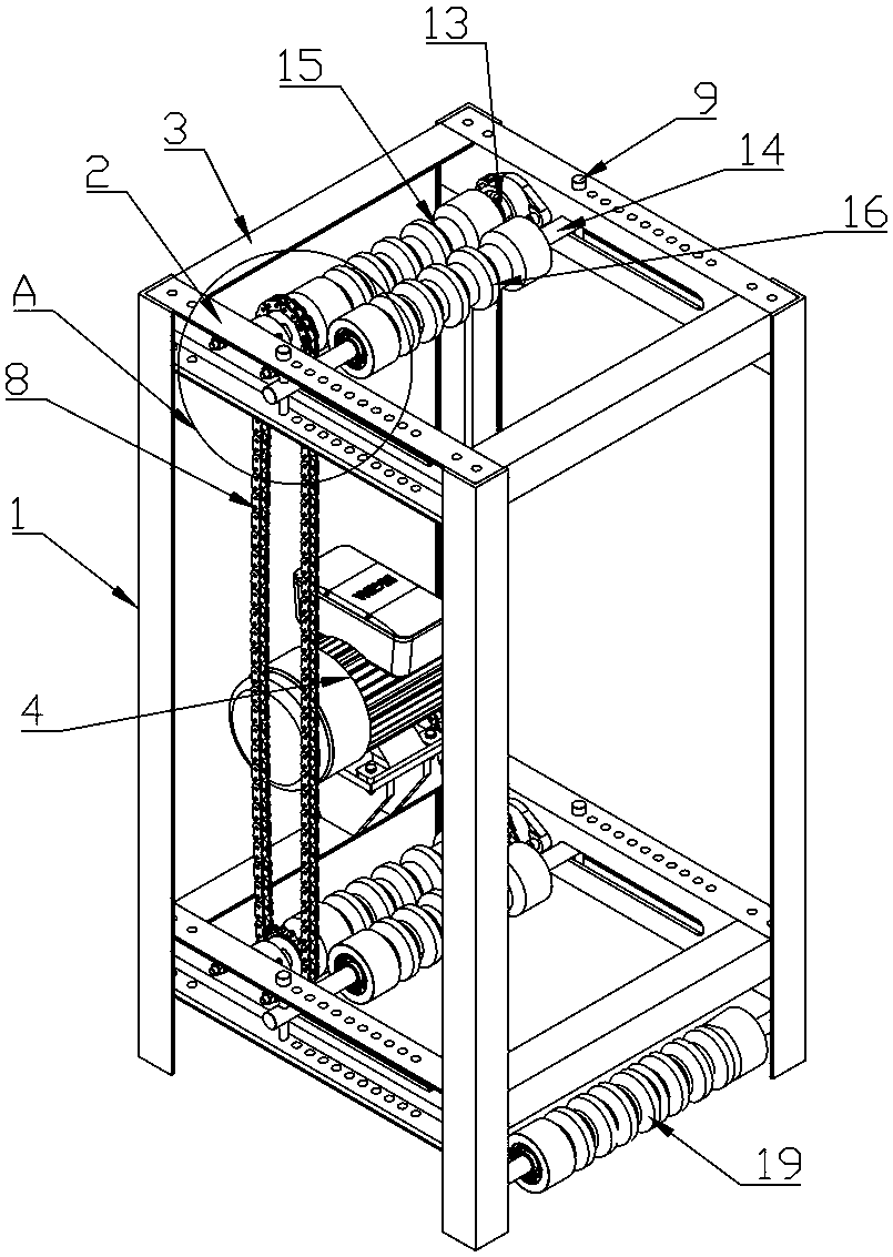 Combination cable laying device