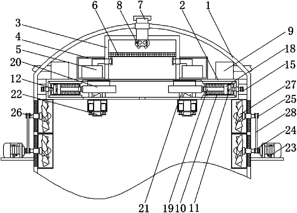 Plant air purification device