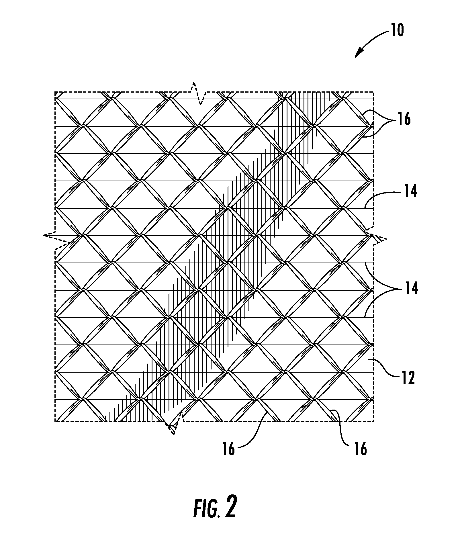 Stitch bonded wipe