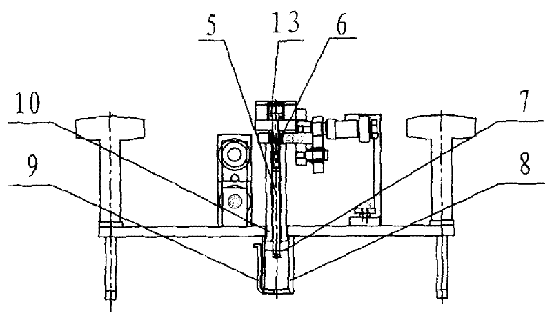 Semiconductor packaging device with resin material loading photoelectric detection device