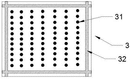 Electronic equipment modular water cooling heat dissipation device