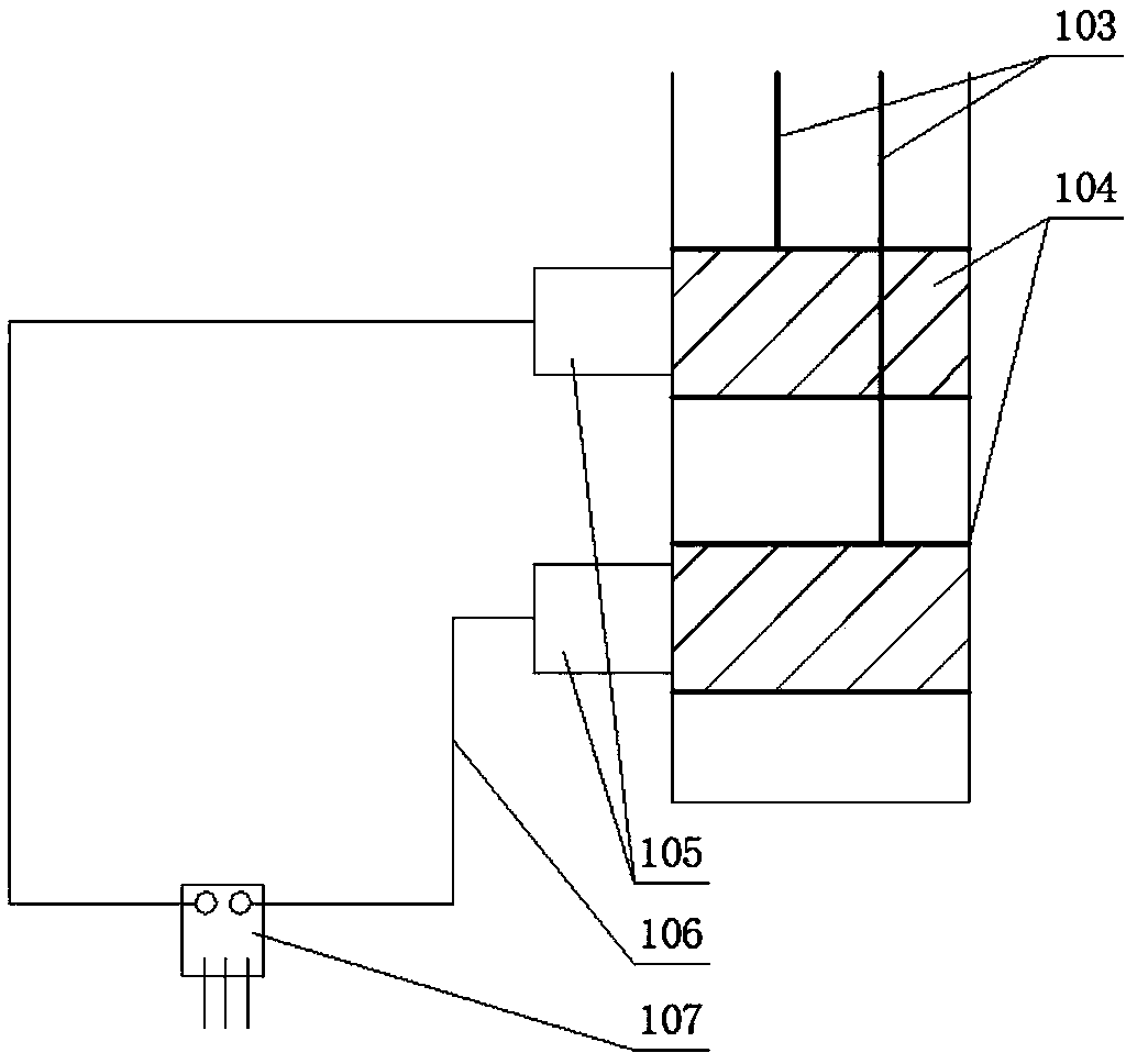 Transmission shaft monitoring device and threshing drum shaft monitoring device