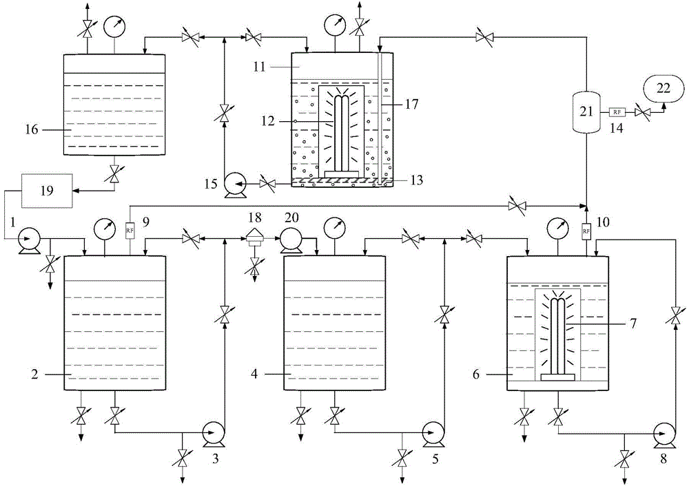 Low-carbon zero-emission circulating hydrogen preparing device