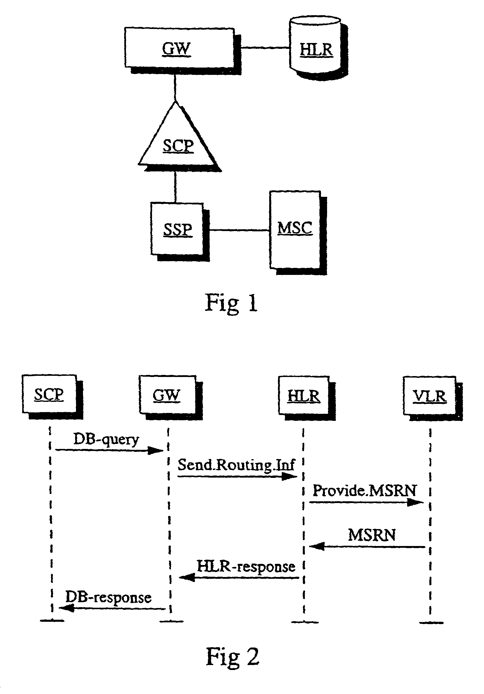 Procedure and system for the transmission of information and establishment of a telecommunication connection