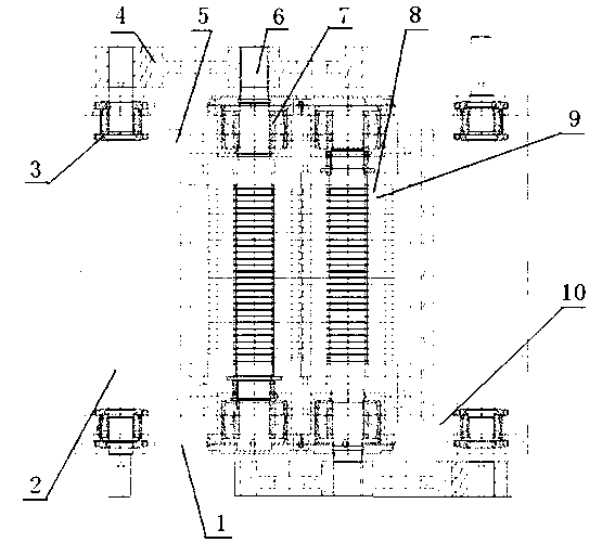 Crusher for titanium sponge