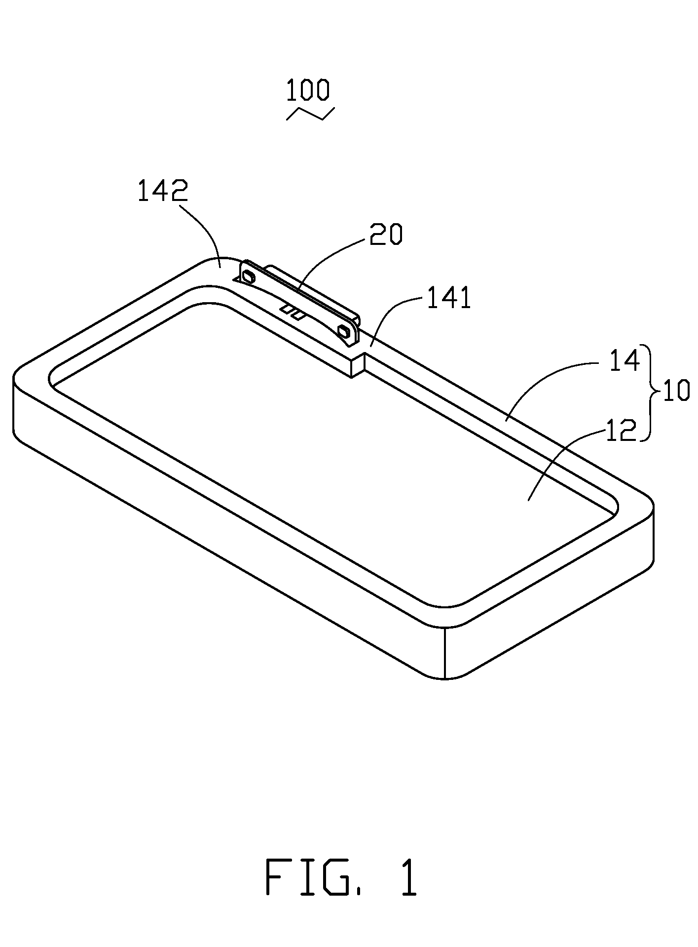 Key structure for portable electronic devices